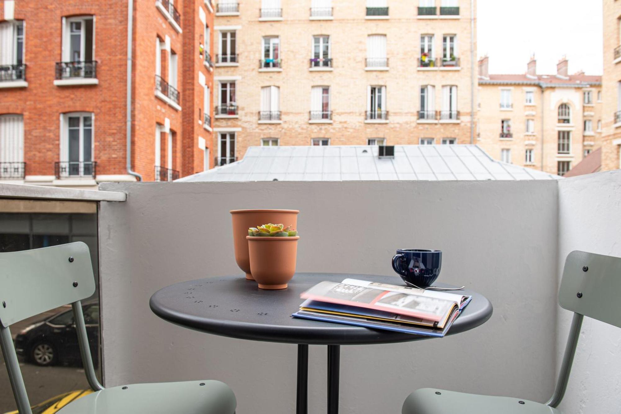 Appartamento New - Appt Style Le Corbusier Avec Balcon - 8 Pers Parigi Esterno foto
